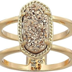 Kendra Scott Elyse Ring (GOLD) (Size 7)